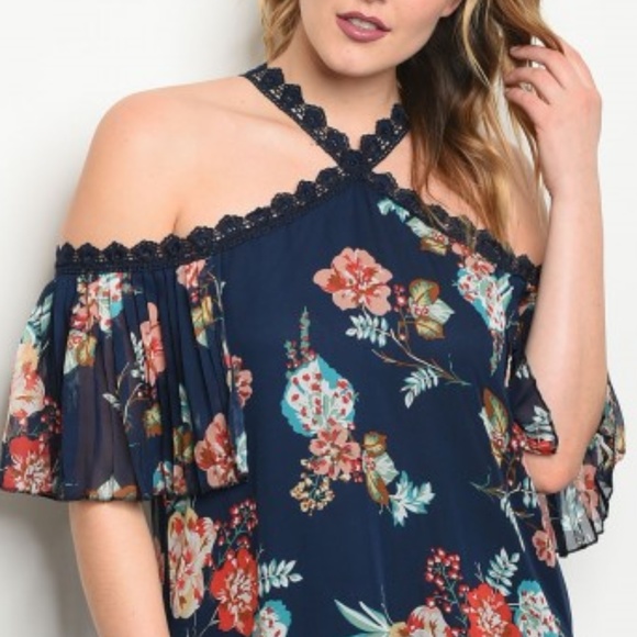 💥LAST 2💥PLUS SIZE FLORAL PRONT DRESS - Picture 2 of 3